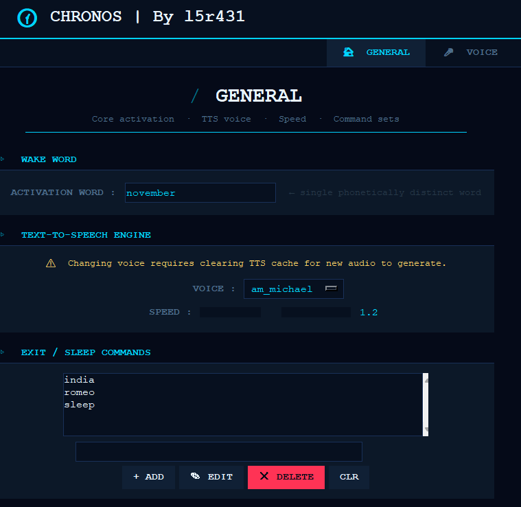 Chronos assistant